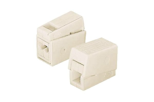 Leuchtenklemme 2 x 1,0-2,5 mm², 1 x 0 - 2,5 mm² Polzahl: 1, weiß