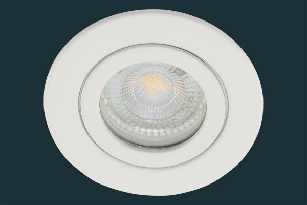 LED Einbaustrahler SOLID ALU IP44, weiß