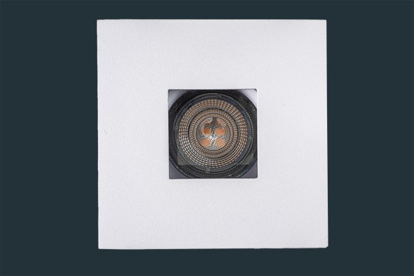 LED Einbaustrahler SQUARE, eckig, weiß