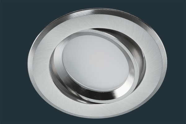 LED Einbaustrahler BEAM 100°, breitstrahlend, matt-chrom